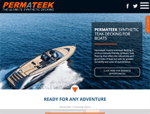 Tablet Screenshot of permateek.com